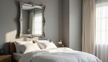 bedroom mirror hanging recommendations